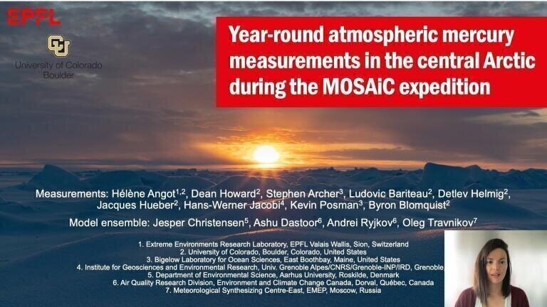 Year-round Atmospheric Mercury Measurements Over the Central Arctic Ocean During the MOSAiC Expedition